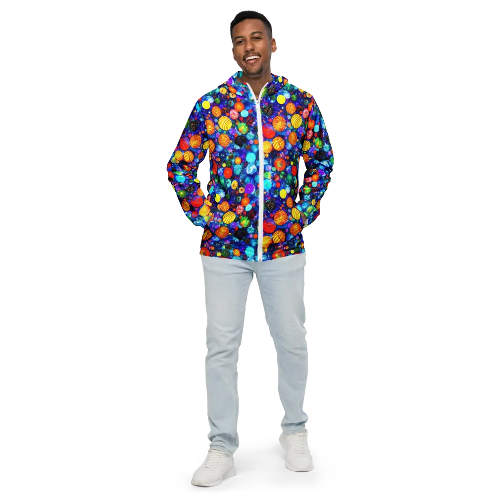 Chroma Dazzle on Men's Windbreaker — Front