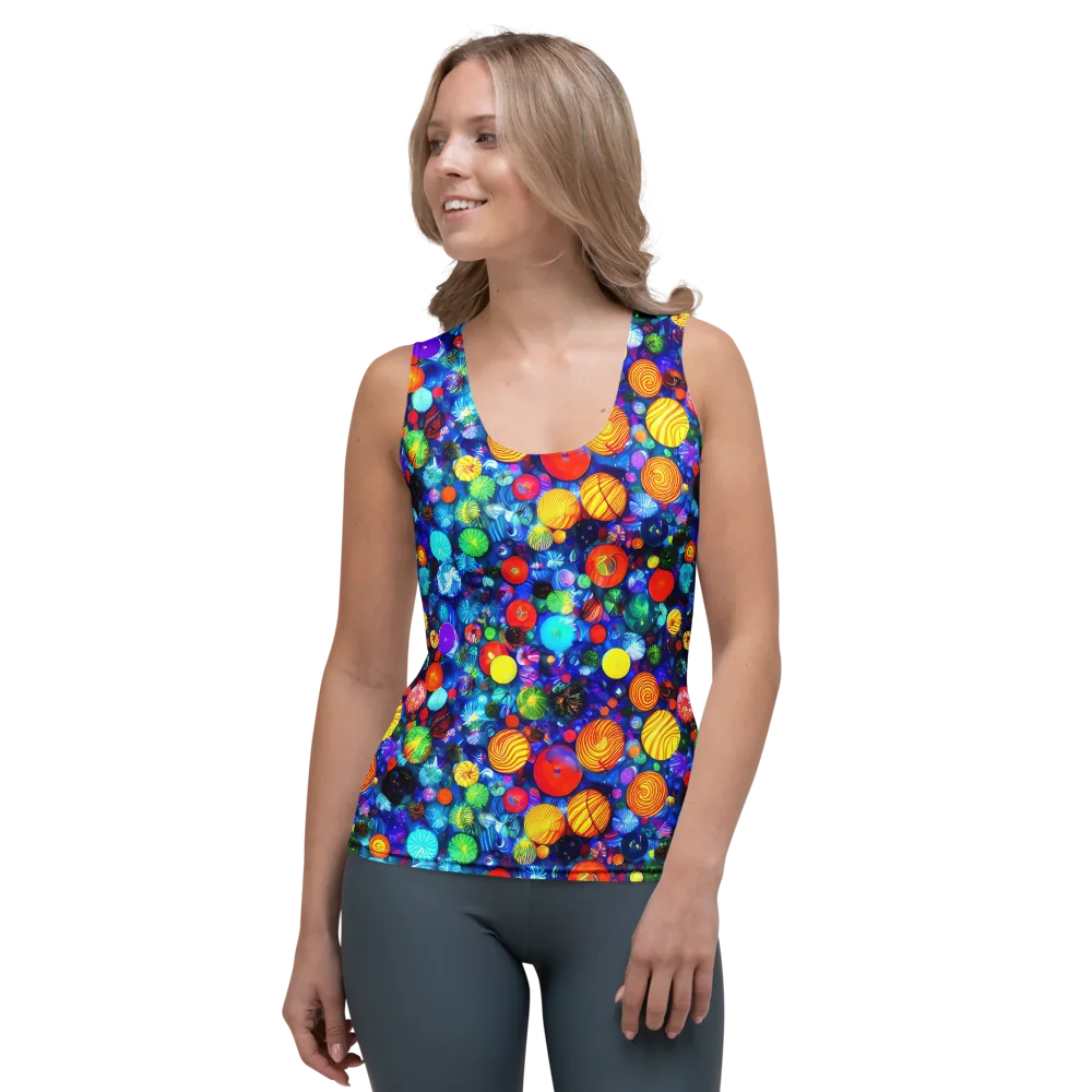 Chroma Dazzle on Women's Tank Top — Front