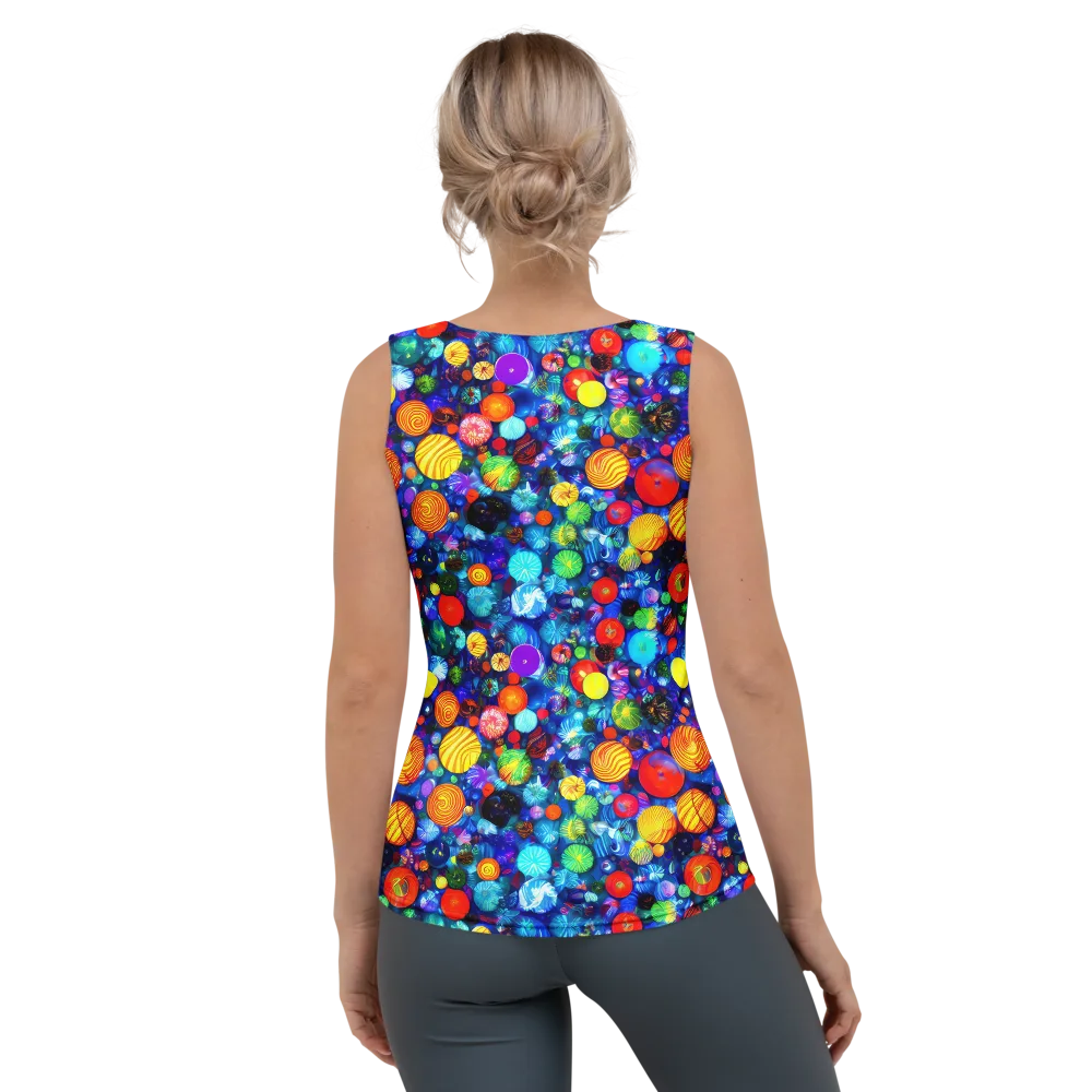Chroma Dazzle on Women's Tank Top — Back