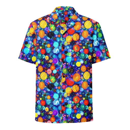 Chroma Dazzle on a Button Shirt