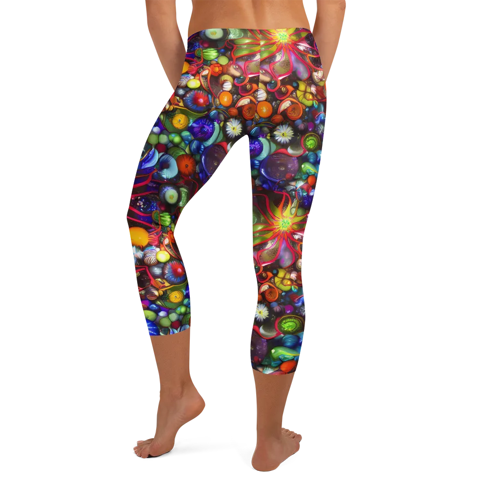 Euphoric Sphere on Capri Leggings — Back
