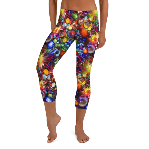 Euphoric Sphere on a Capri Leggings