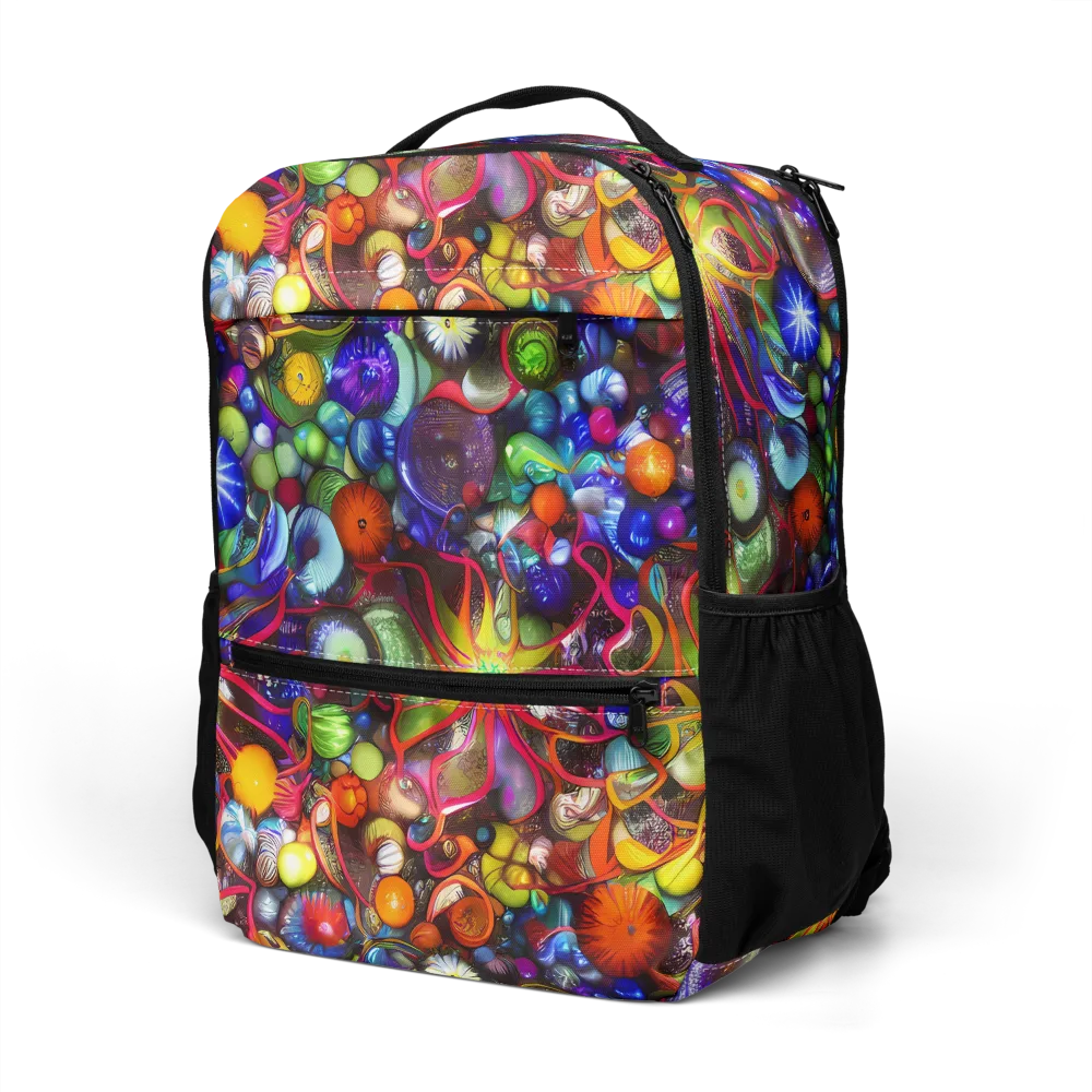 Euphoric Sphere on Utility Backpack — Left Front