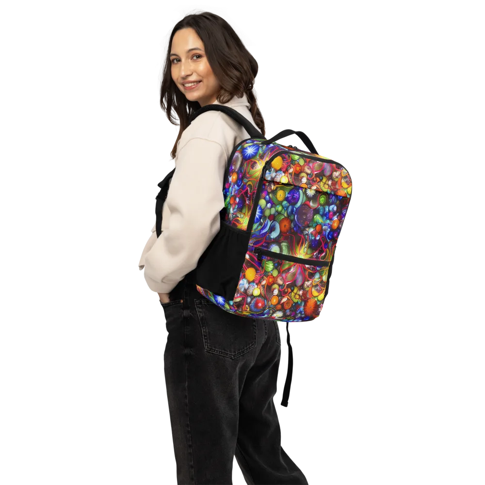 Euphoric Sphere on Utility Backpack — Back