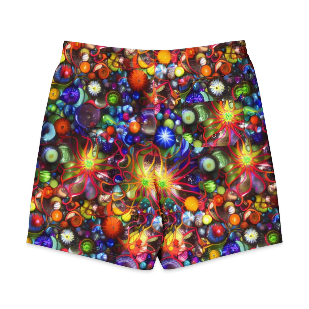 Euphoric Sphere on Men's Board Shorts — Back