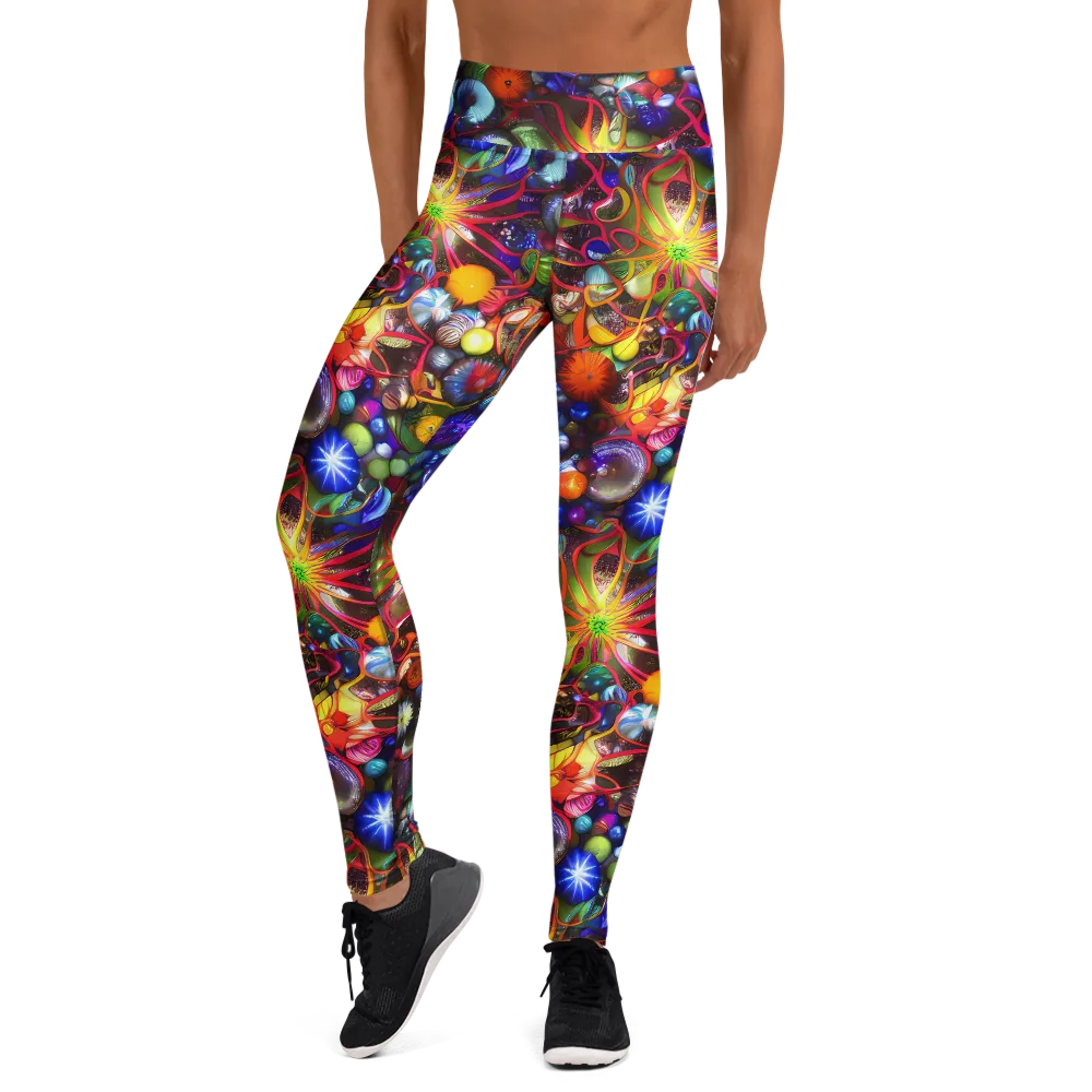Euphoric Sphere on Yoga Leggings — Front