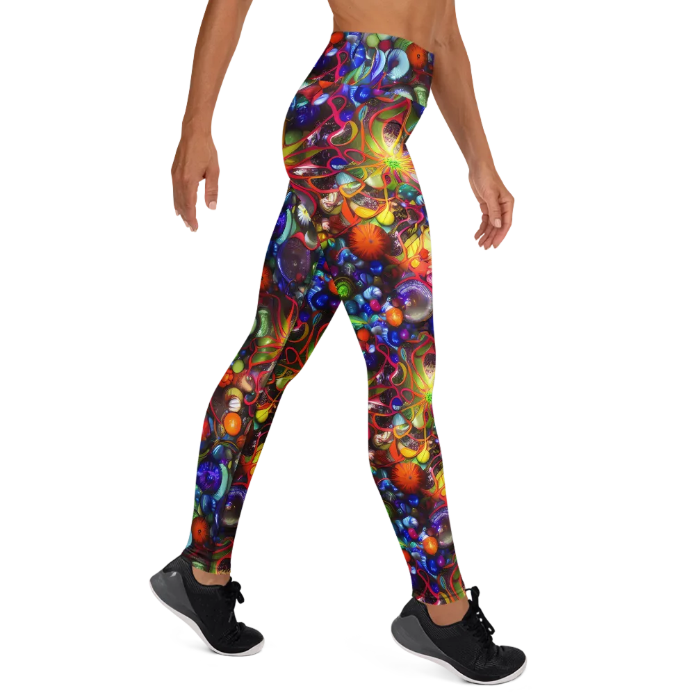 Euphoric Sphere on Yoga Leggings — Right