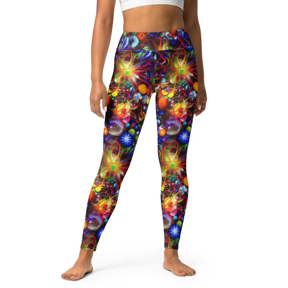 Euphoric Sphere on Yoga Leggings — Front