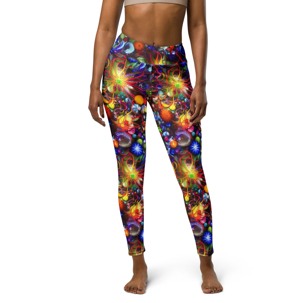 Euphoric Sphere on Yoga Leggings — Front