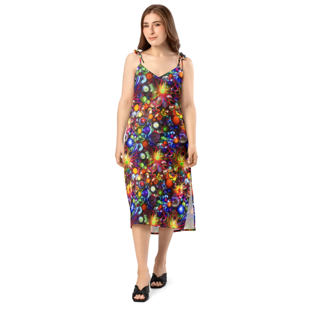 Euphoric Sphere on Slip Dress — Front