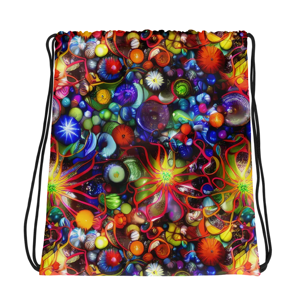 Euphoric Sphere on Drawstring Bag — Photo