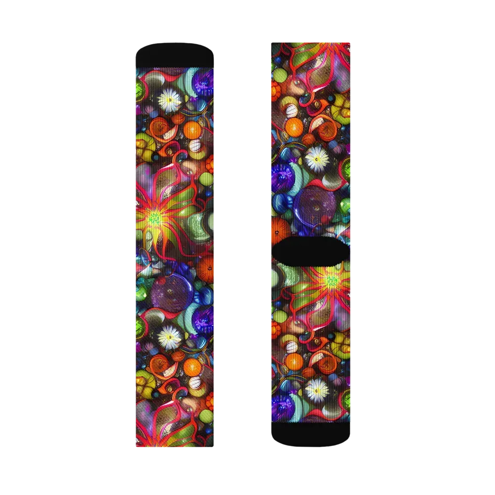 Euphoric Sphere on Socks — Right Sock