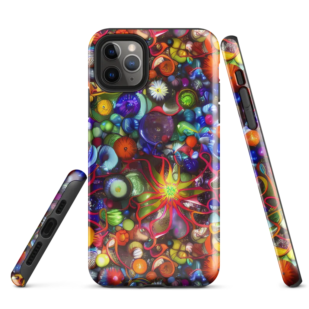 Euphoric Sphere on Tough Case for iPhone® — Front