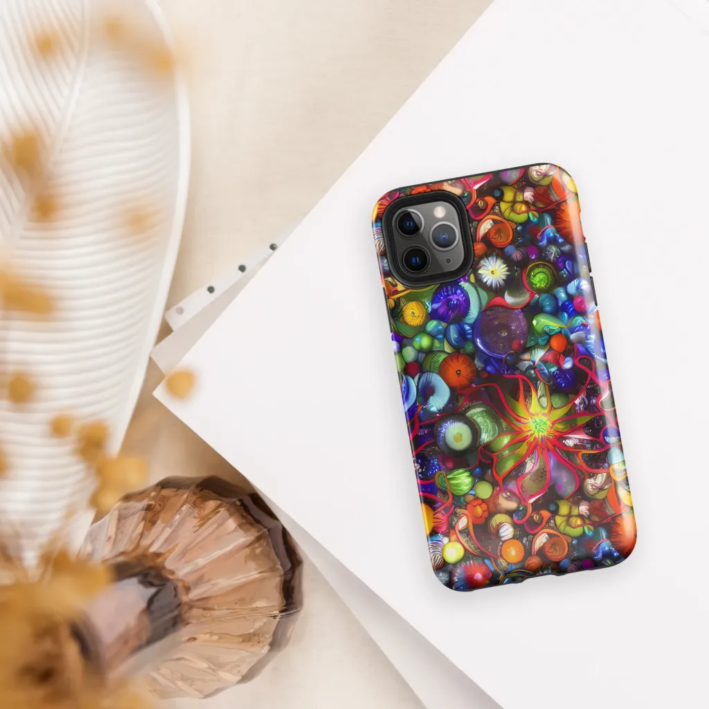 Euphoric Sphere on Tough Case for iPhone® — Front