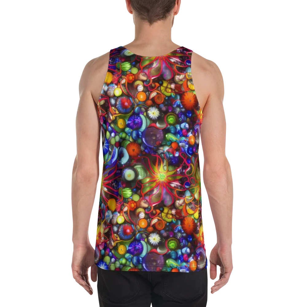 Euphoric Sphere on Men's Tank Top — Back