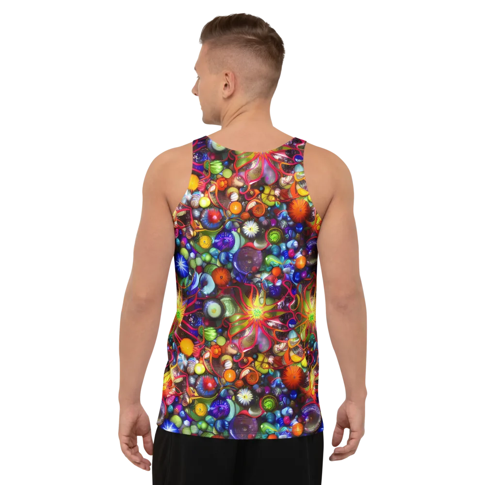 Euphoric Sphere on Men's Tank Top — Back