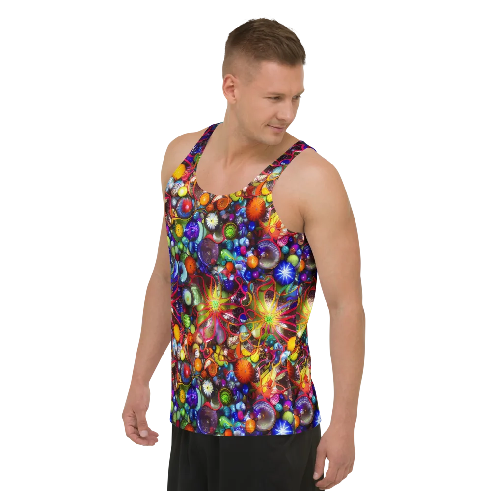 Euphoric Sphere on Men's Tank Top — Left Front