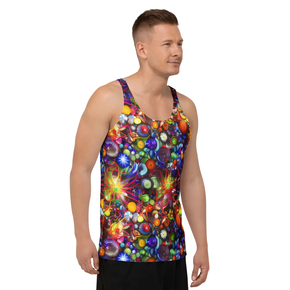 Euphoric Sphere on Men's Tank Top — Right Front