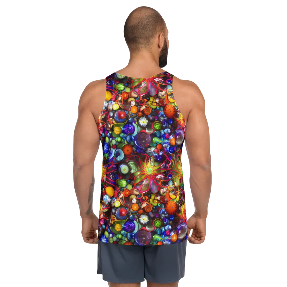 Euphoric Sphere on Men's Tank Top — Back