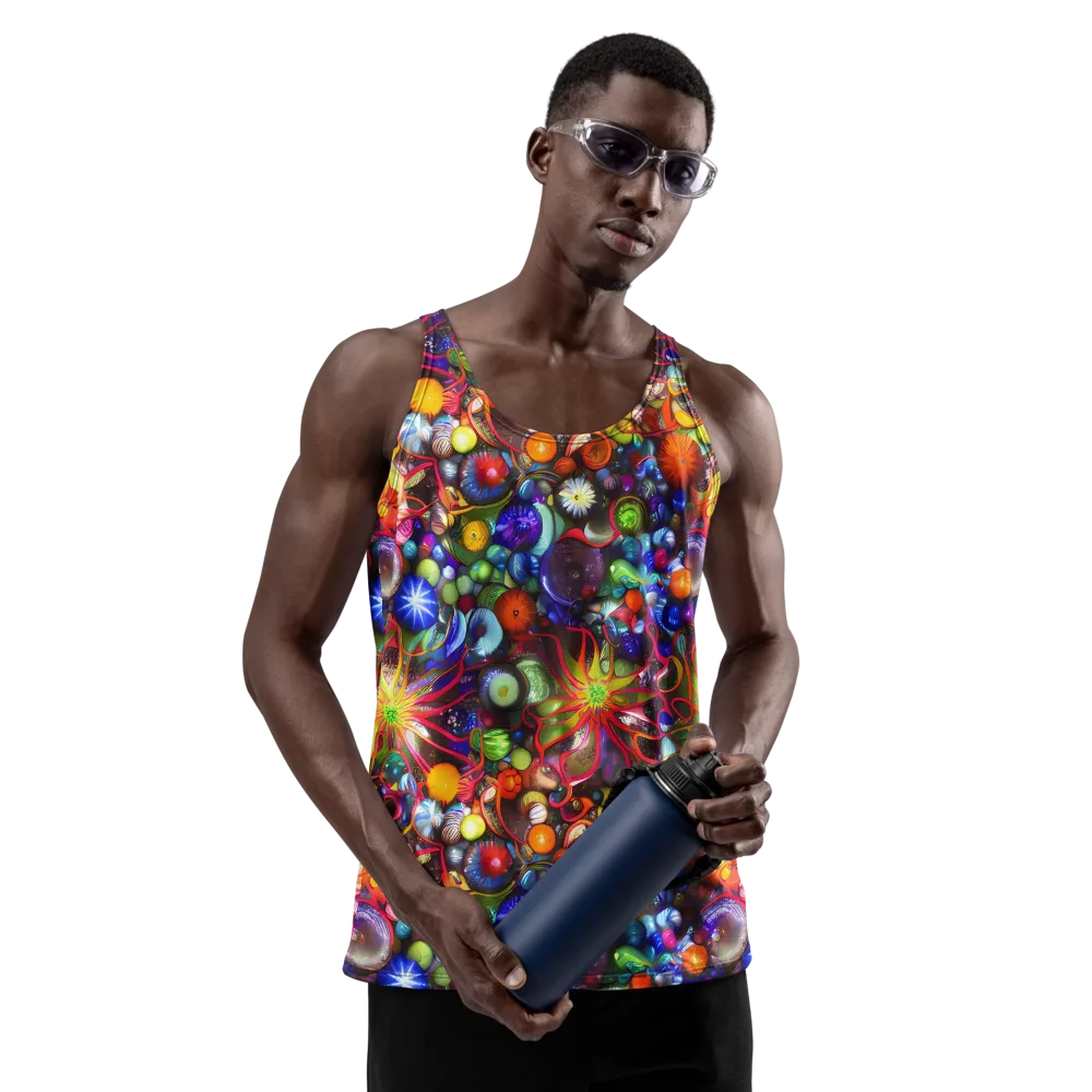 Euphoric Sphere on Men's Tank Top — Front