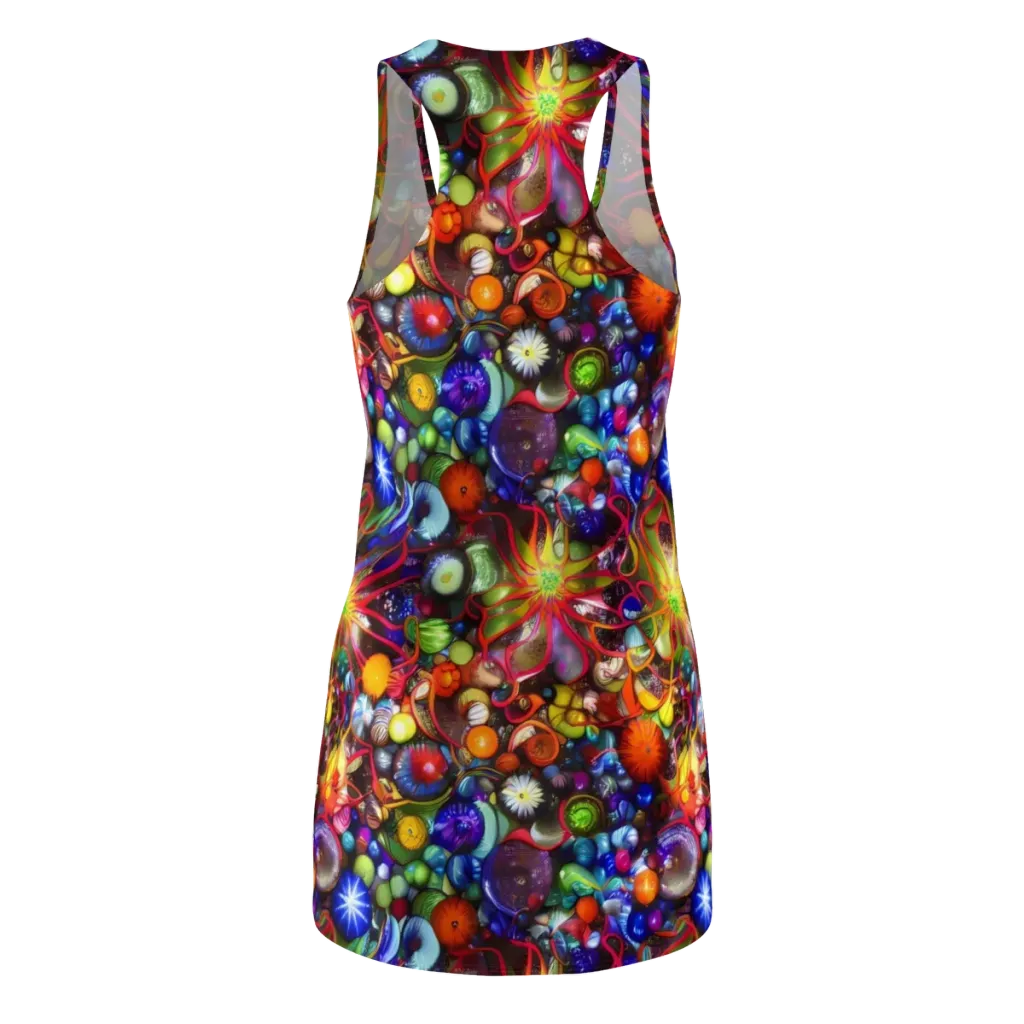 Euphoric Sphere on Racerback Dress — Back