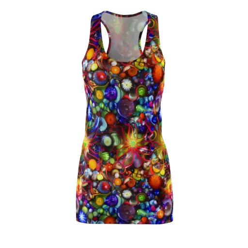 Euphoric Sphere on a Racerback Dress