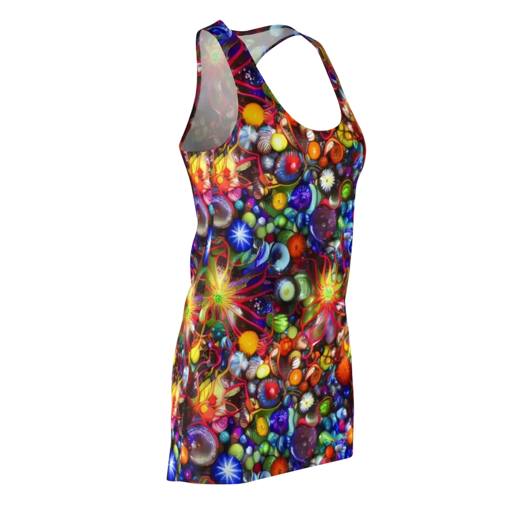 Euphoric Sphere on Racerback Dress — Front Side