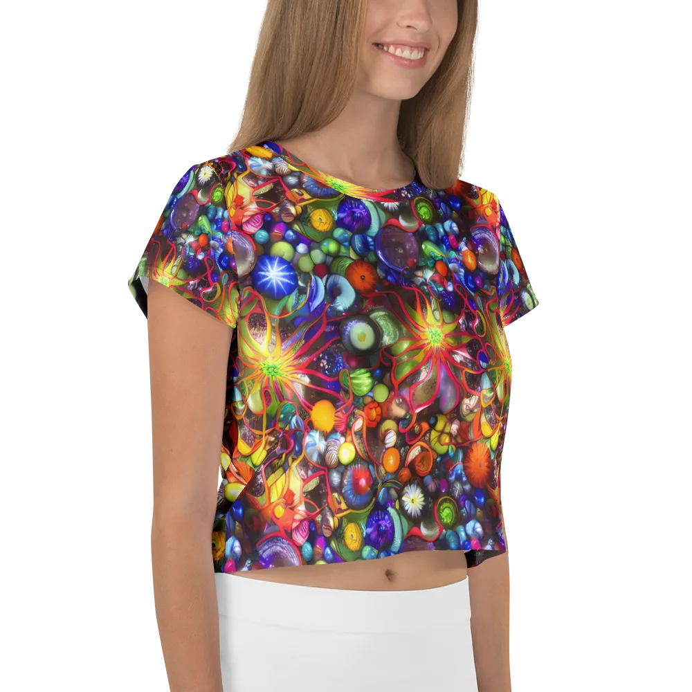 Euphoric Sphere on Crop Tee — Right