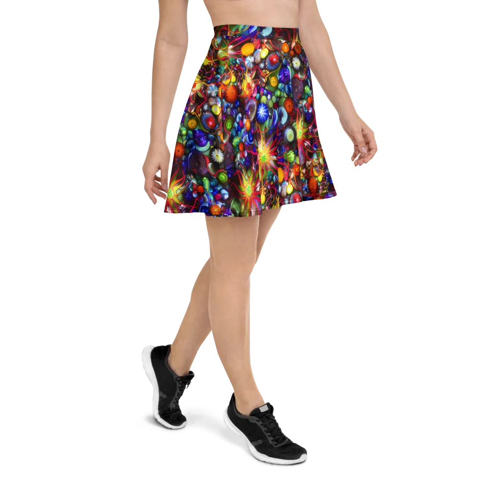 Euphoric Sphere on Skater Skirt — Right