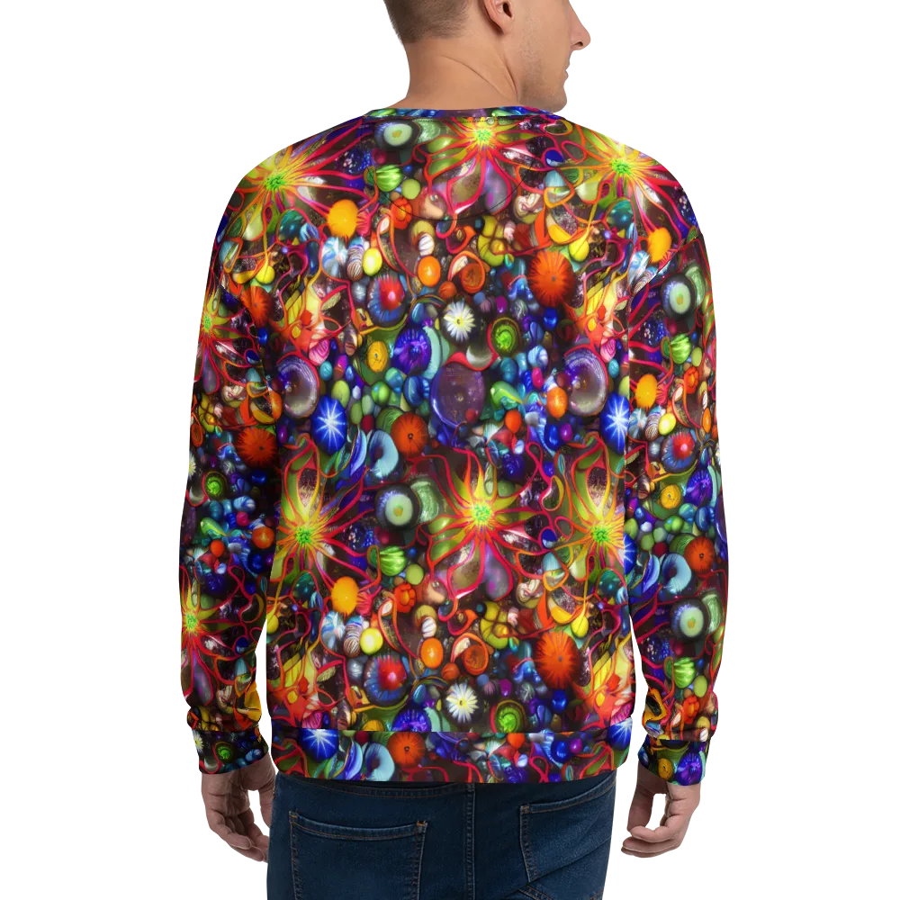 Euphoric Sphere on Sweatshirt — Back