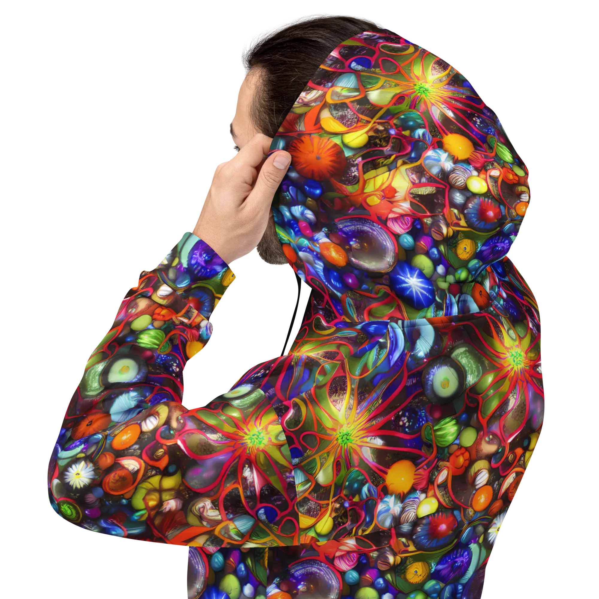 Euphoric Sphere on Hoodie — Back