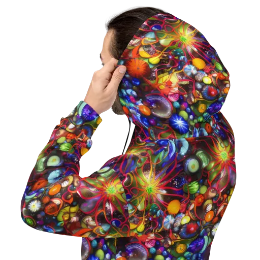 Euphoric Sphere on a Hoodie