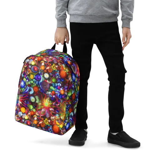 Euphoric Sphere on a Minimalist Backpack