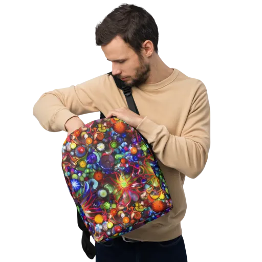 Euphoric Sphere on a Minimalist Backpack