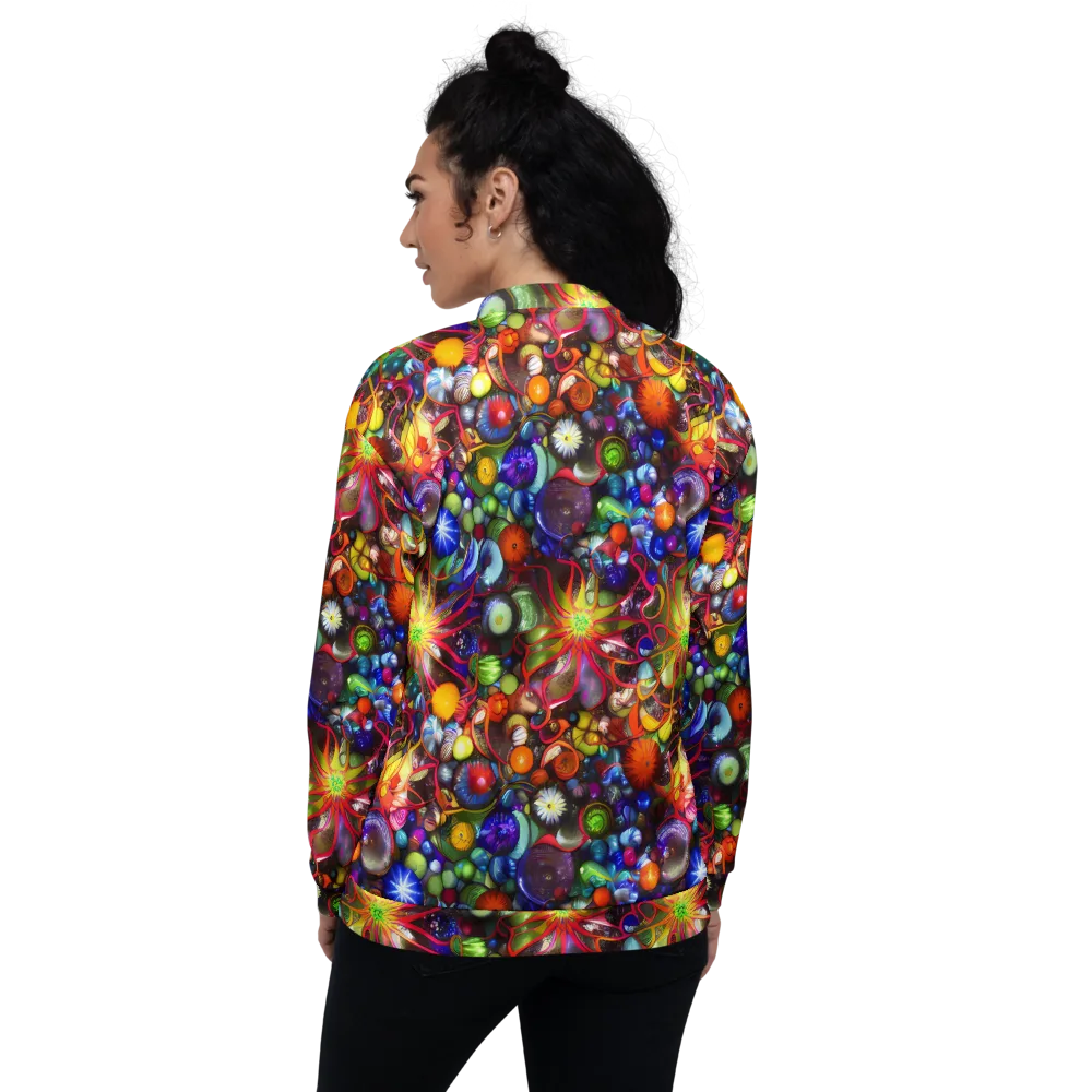 Euphoric Sphere on Bomber Jacket — Back