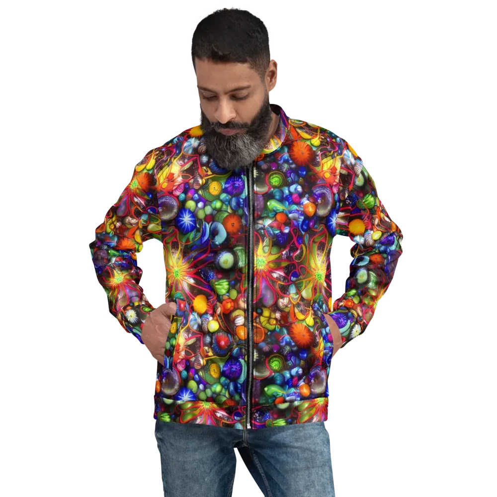 Euphoric Sphere on Bomber Jacket — Front