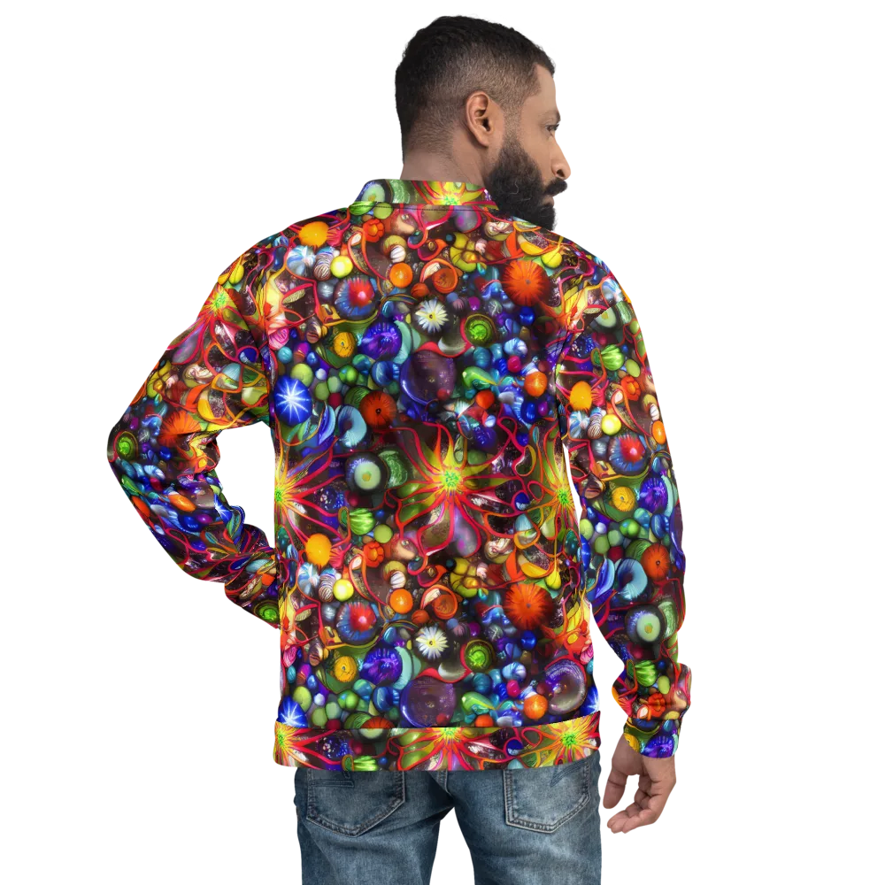 Euphoric Sphere on Bomber Jacket — Back