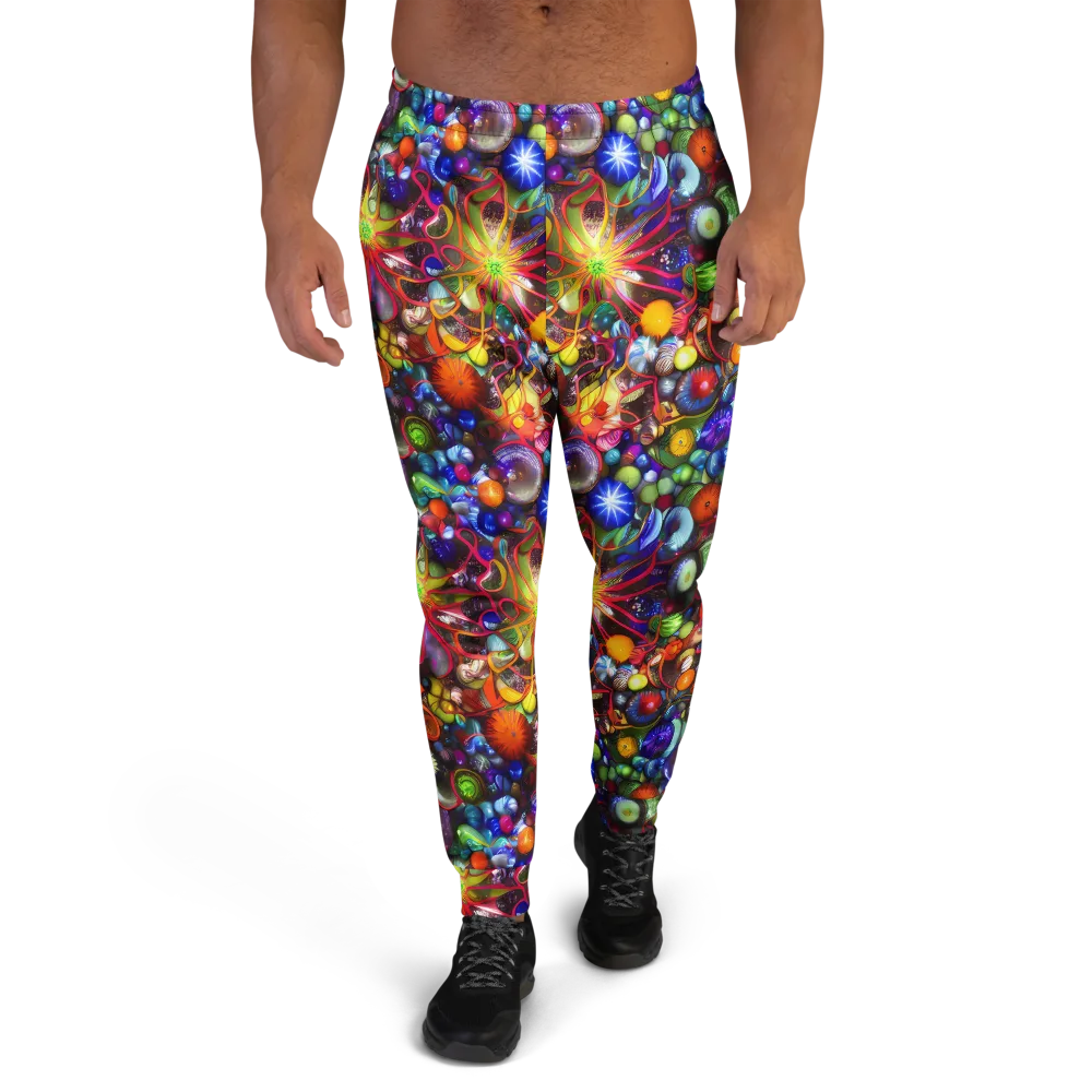 Euphoric Sphere on Men's Joggers — Front
