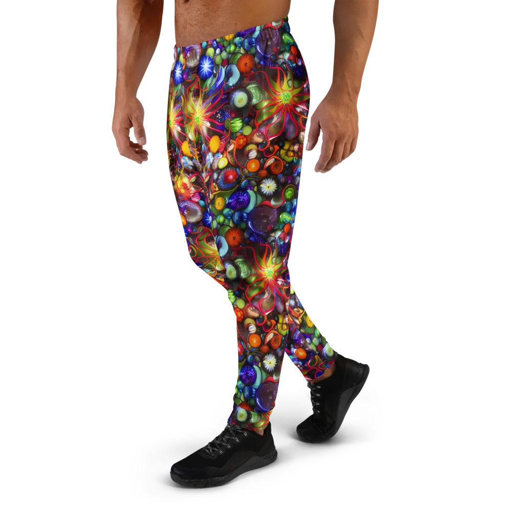 Euphoric Sphere on Men's Joggers — Left