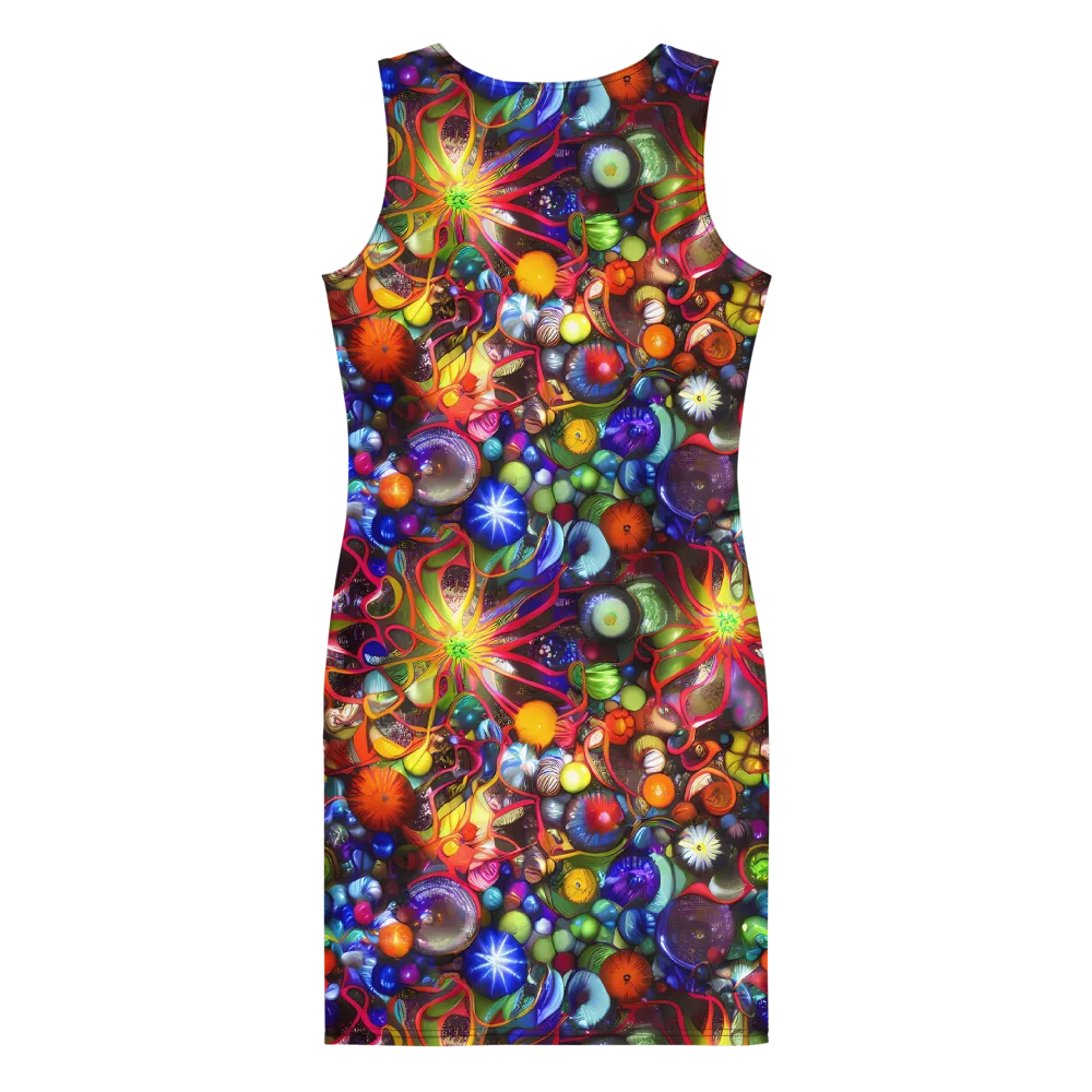Euphoric Sphere on Bodycon Dress — Back