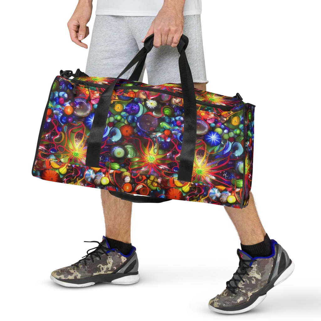 Euphoric Sphere on Duffle Bag — Front