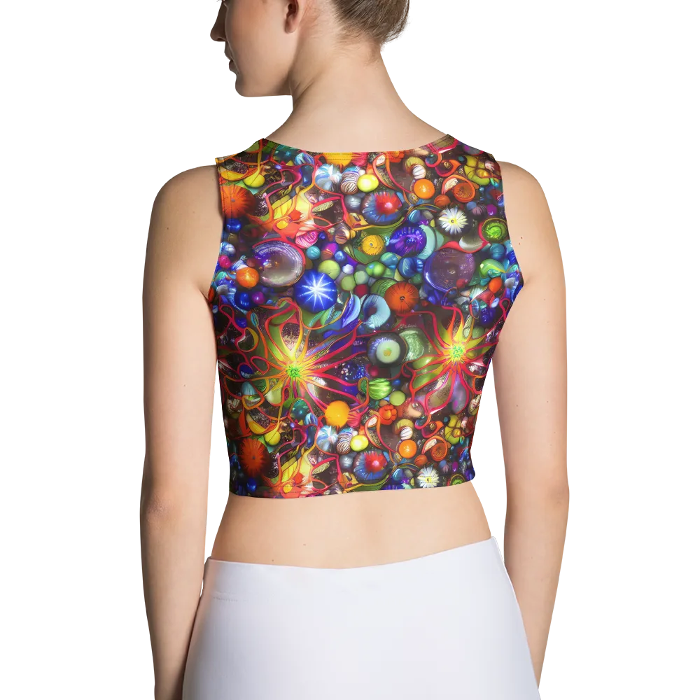 Euphoric Sphere on Crop Top — Back