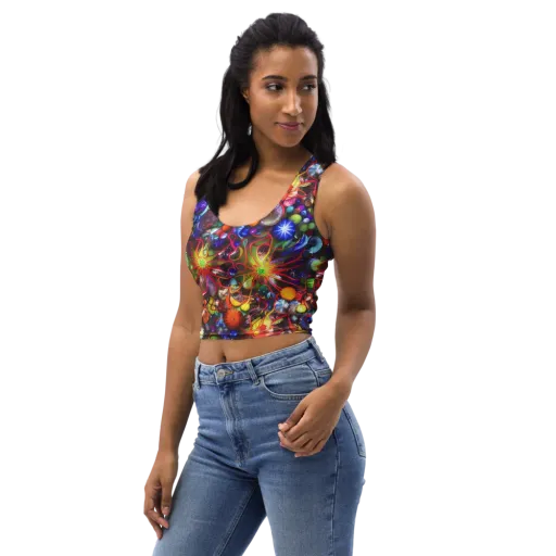 Euphoric Sphere on a Crop Top