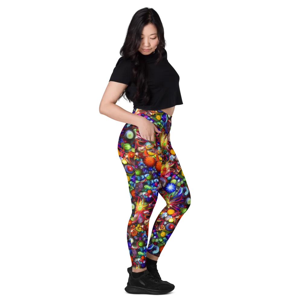 Euphoric Sphere on Leggings with Pockets — Right