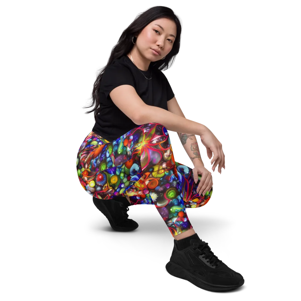 Euphoric Sphere on Leggings with Pockets — Right Front
