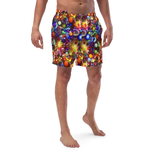 Euphoric Sphere on a Swim Trunks