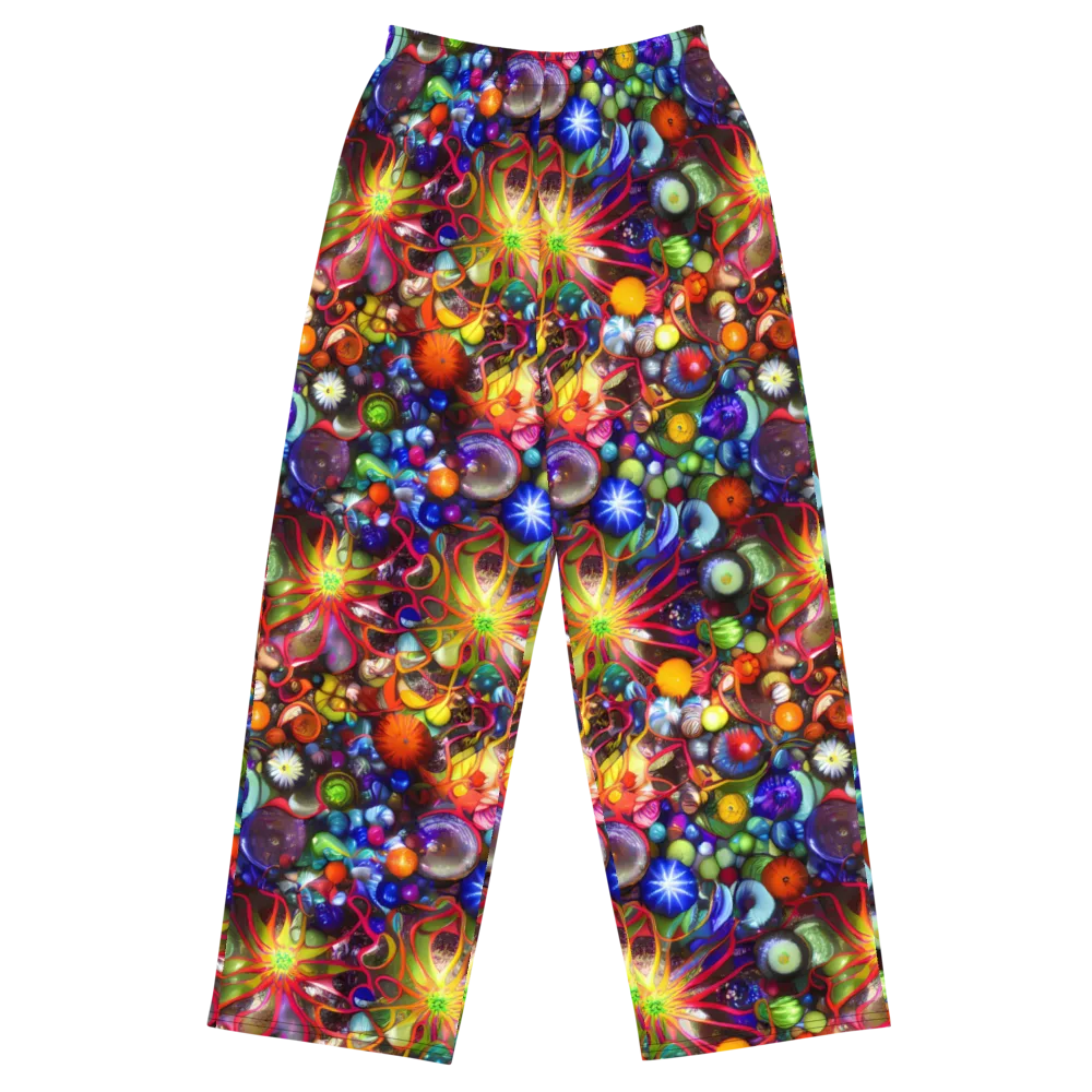 Euphoric Sphere on Wide-Leg Pants — Front