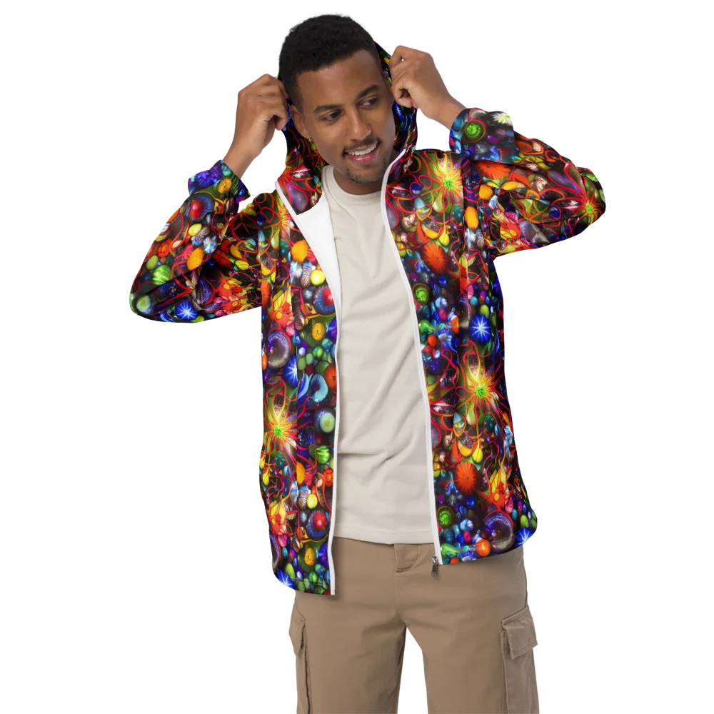 Euphoric Sphere on Men's Windbreaker — Front