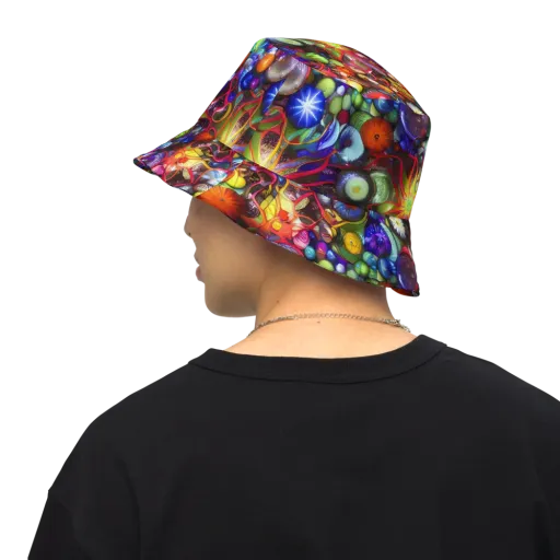 Euphoric Sphere on a Reversible Bucket Hat