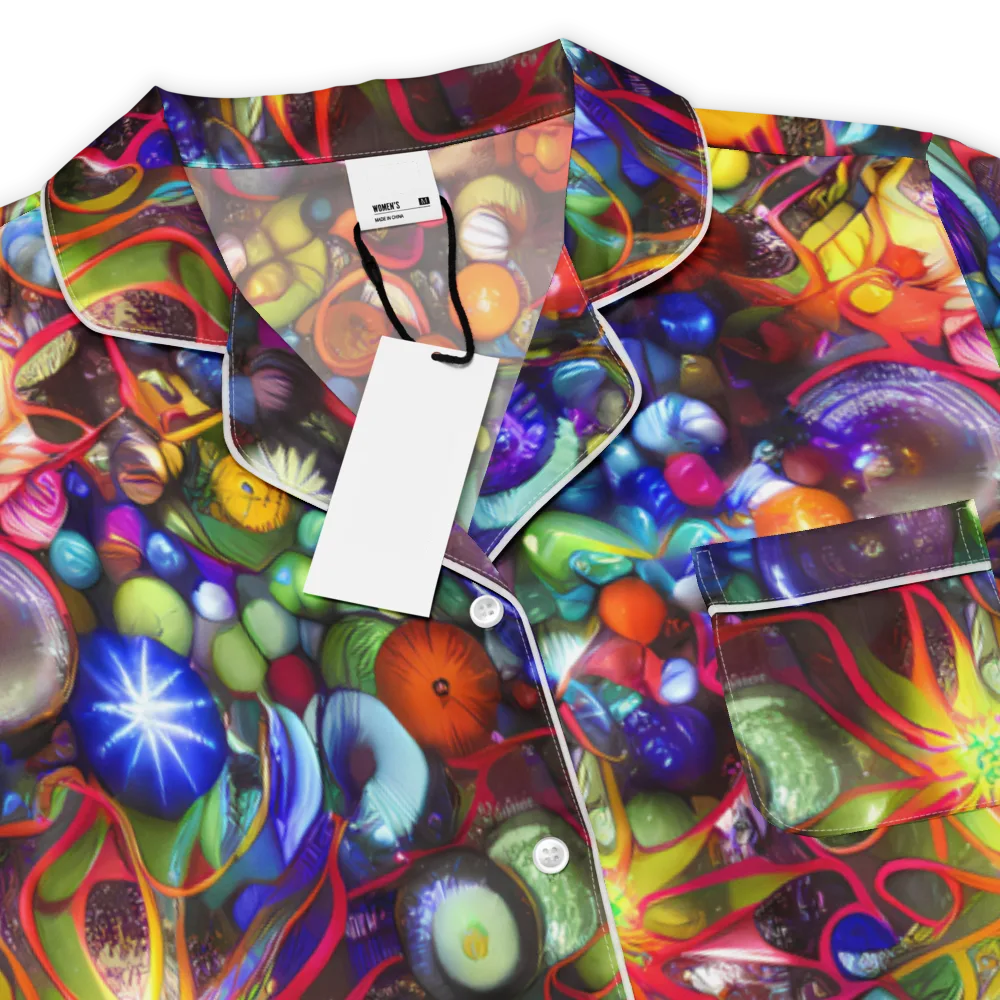 Euphoric Sphere on Women's Short Sleeve Pajama Top — Product details